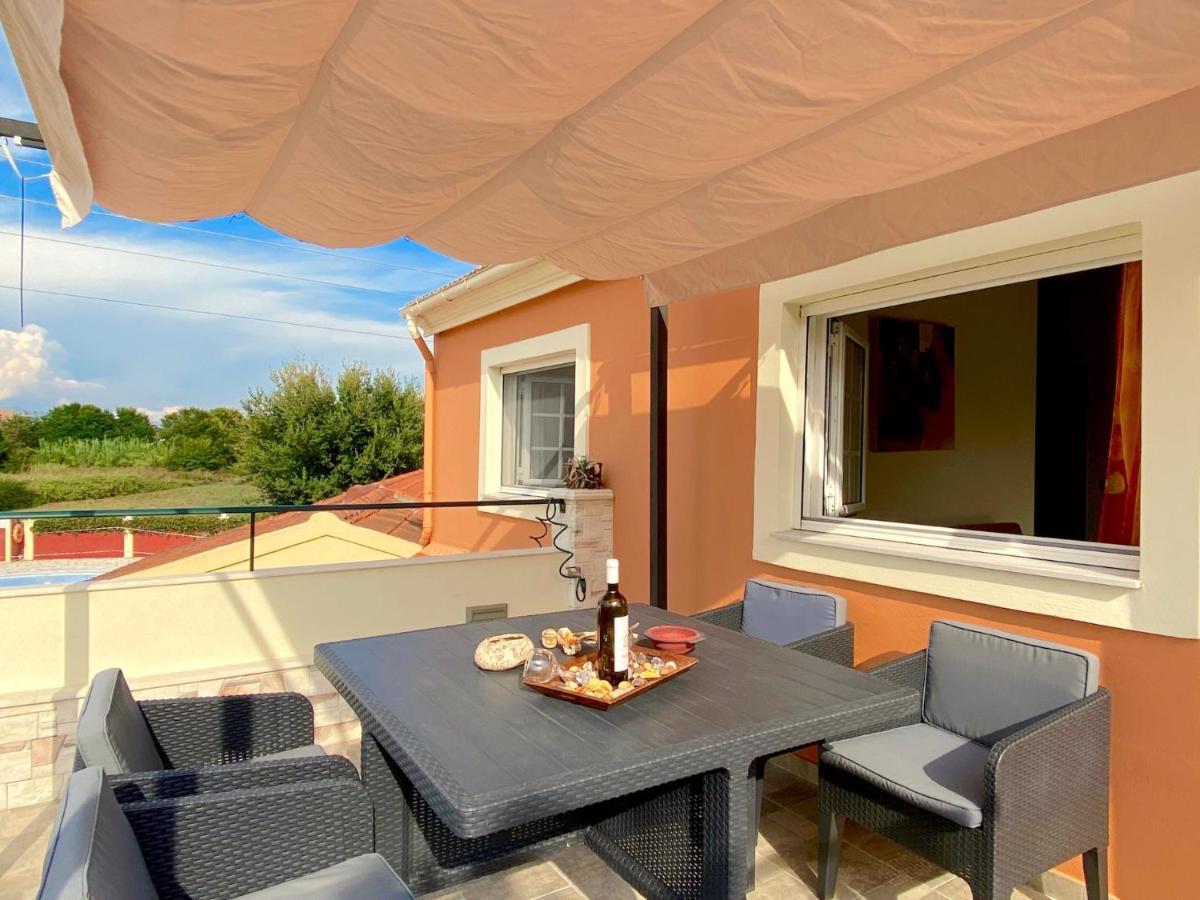 Asteraki Poolside Apartment By Dadovillas Acharavi (Corfu) Exterior foto